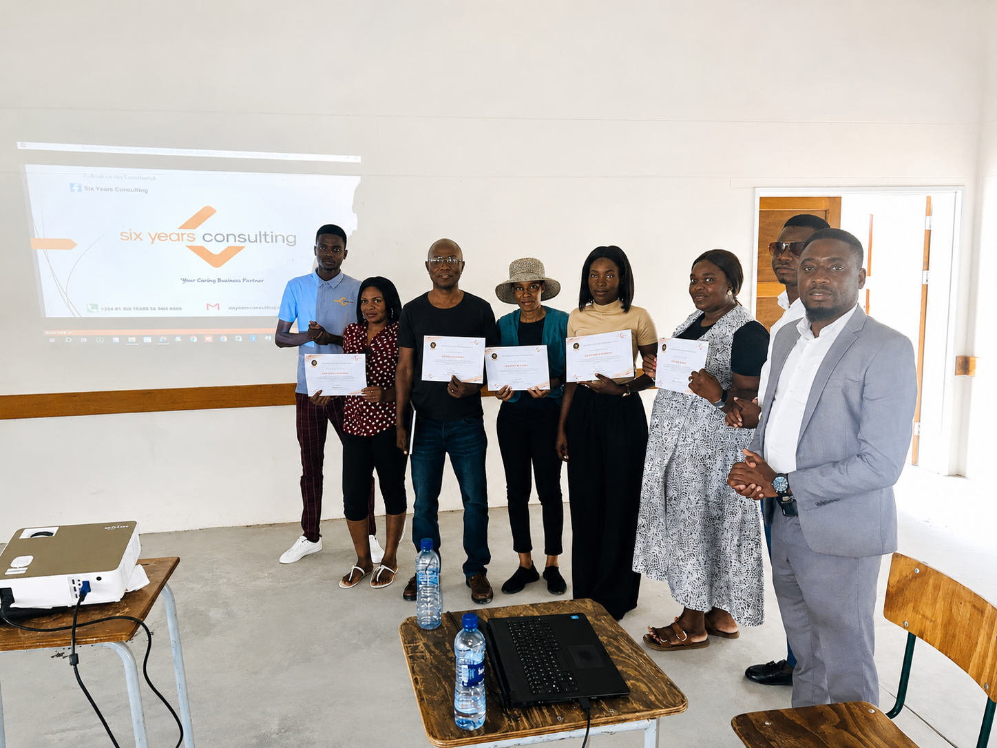 Six Years Consulting team